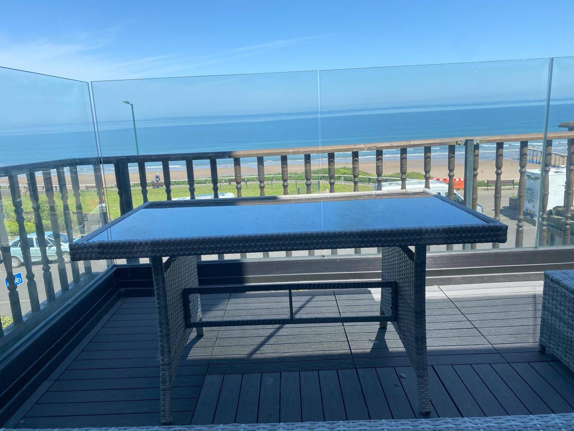 Captain'S Deck Beach Balcony Perfectlysaltburn Zewnętrze zdjęcie