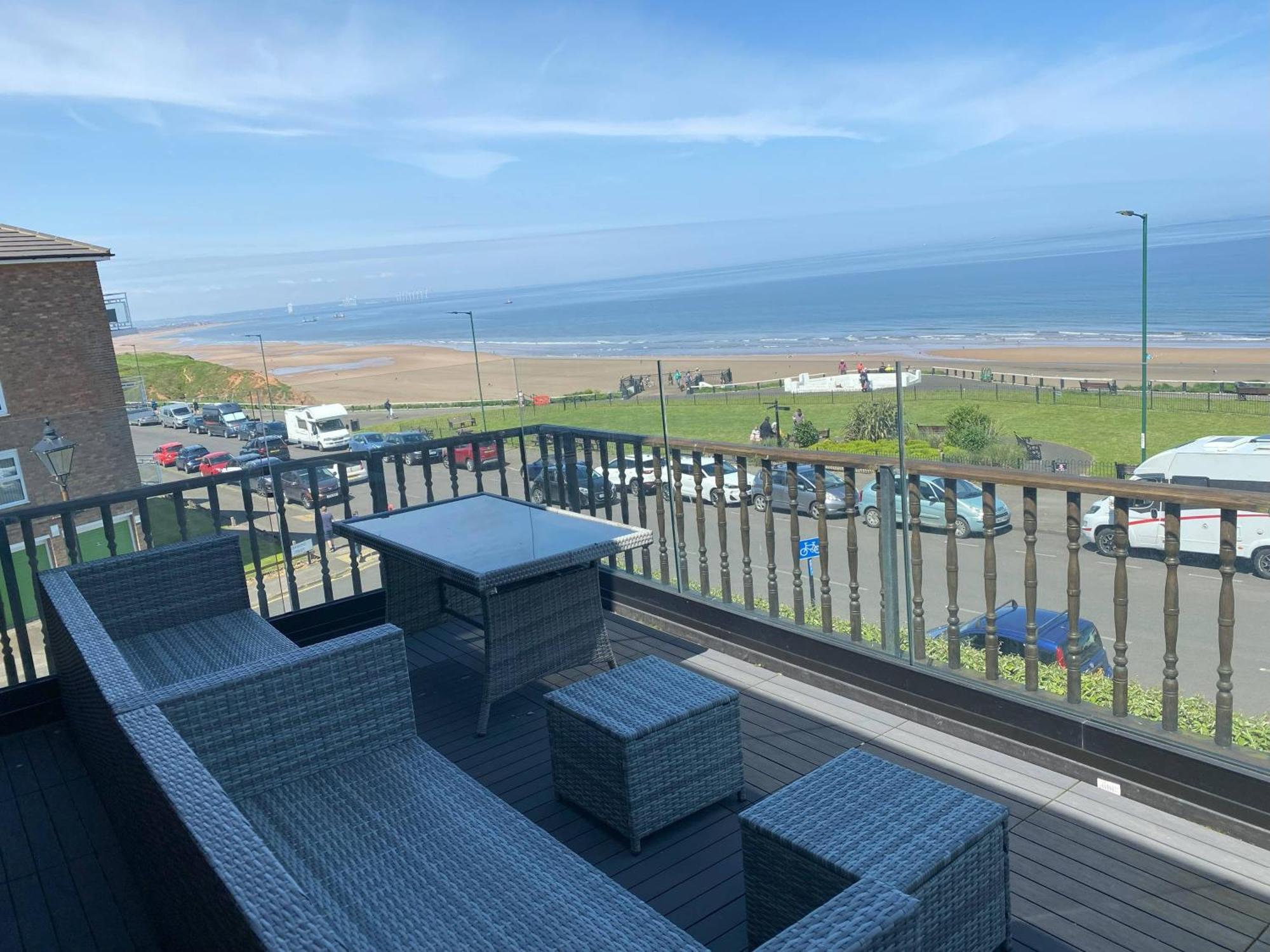 Captain'S Deck Beach Balcony Perfectlysaltburn Zewnętrze zdjęcie